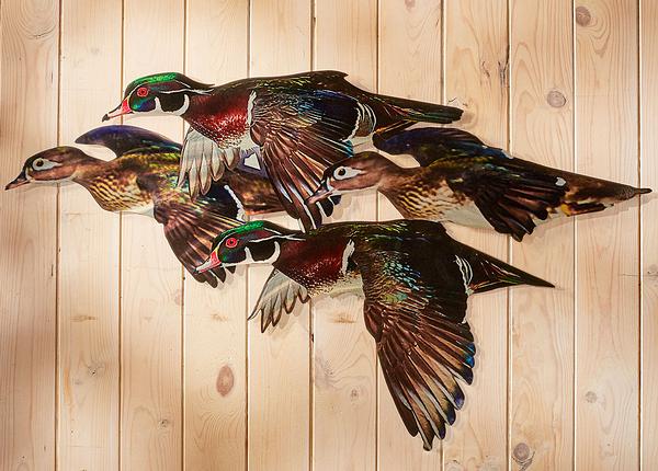 Rustic Metal Wall Art - Wild Wildlife Wings & Nature Wall Metal Decor –