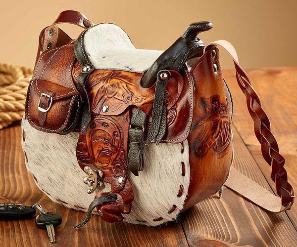 saddle purse