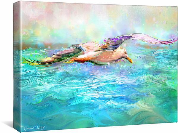 Seagull Gallery Wrapped Canvas - Wild Wings