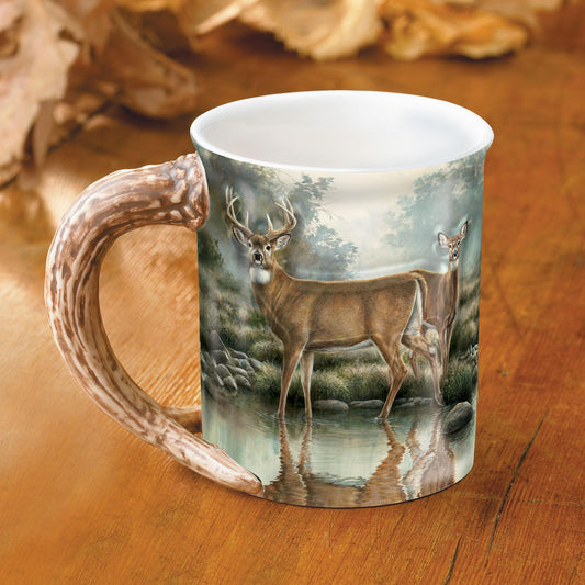 Wild Wings Gone Fishing - Trout Sculpted Coffee Mug