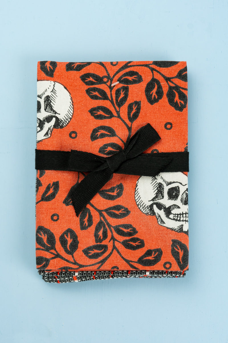 Spooky Skull Halloween Towel Set