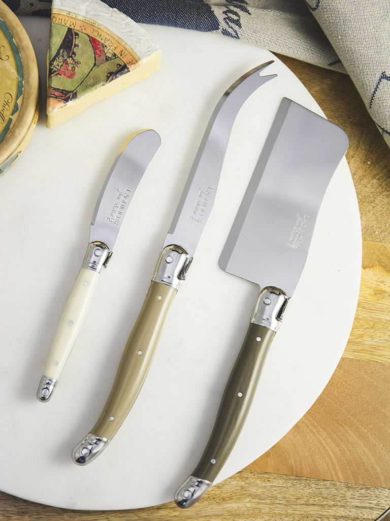Laguiole 3-piece Cheese Knife P.O.S.H.