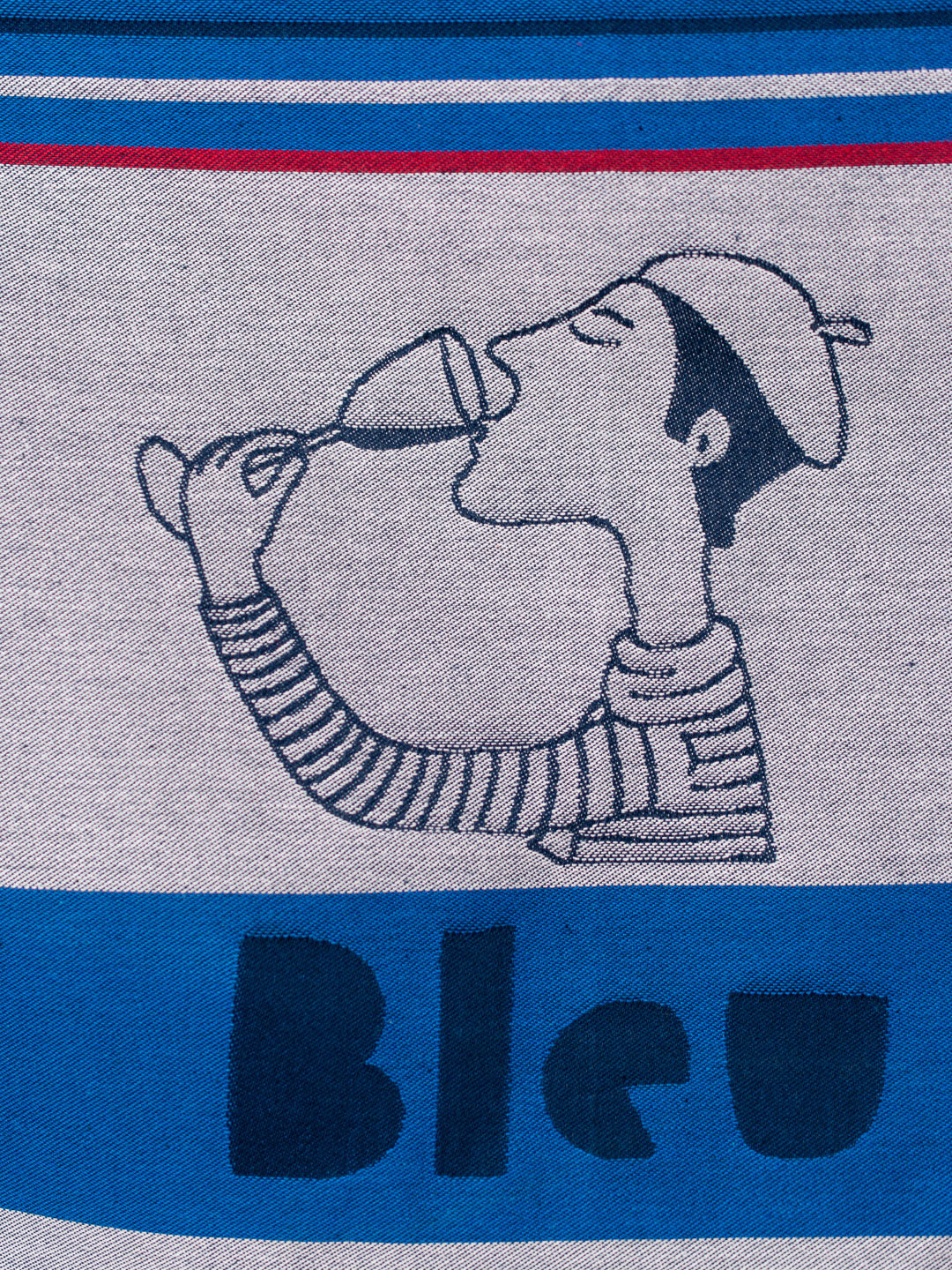 Moutet Tricolore Tea Towel