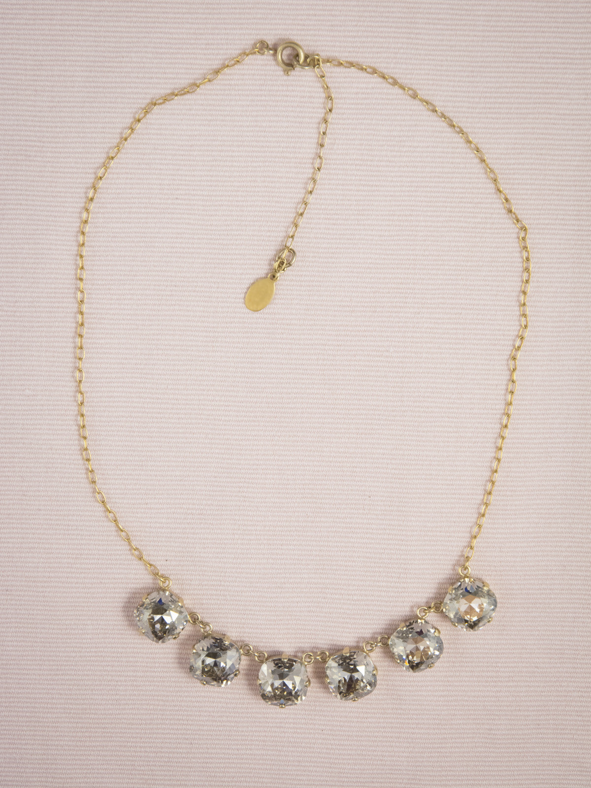 Gold Crystal Necklace