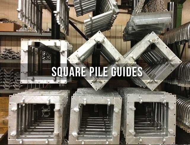 Boat Dock Pile Guides