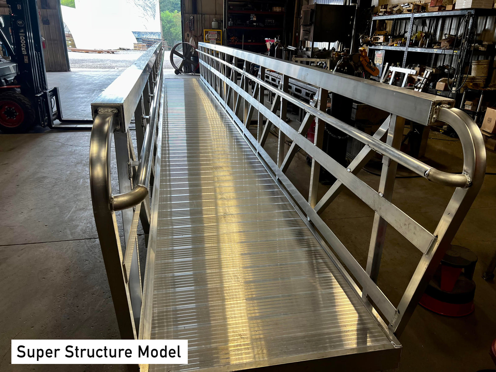 Boat Dock Gangway Aluminum Ramp Super Structure