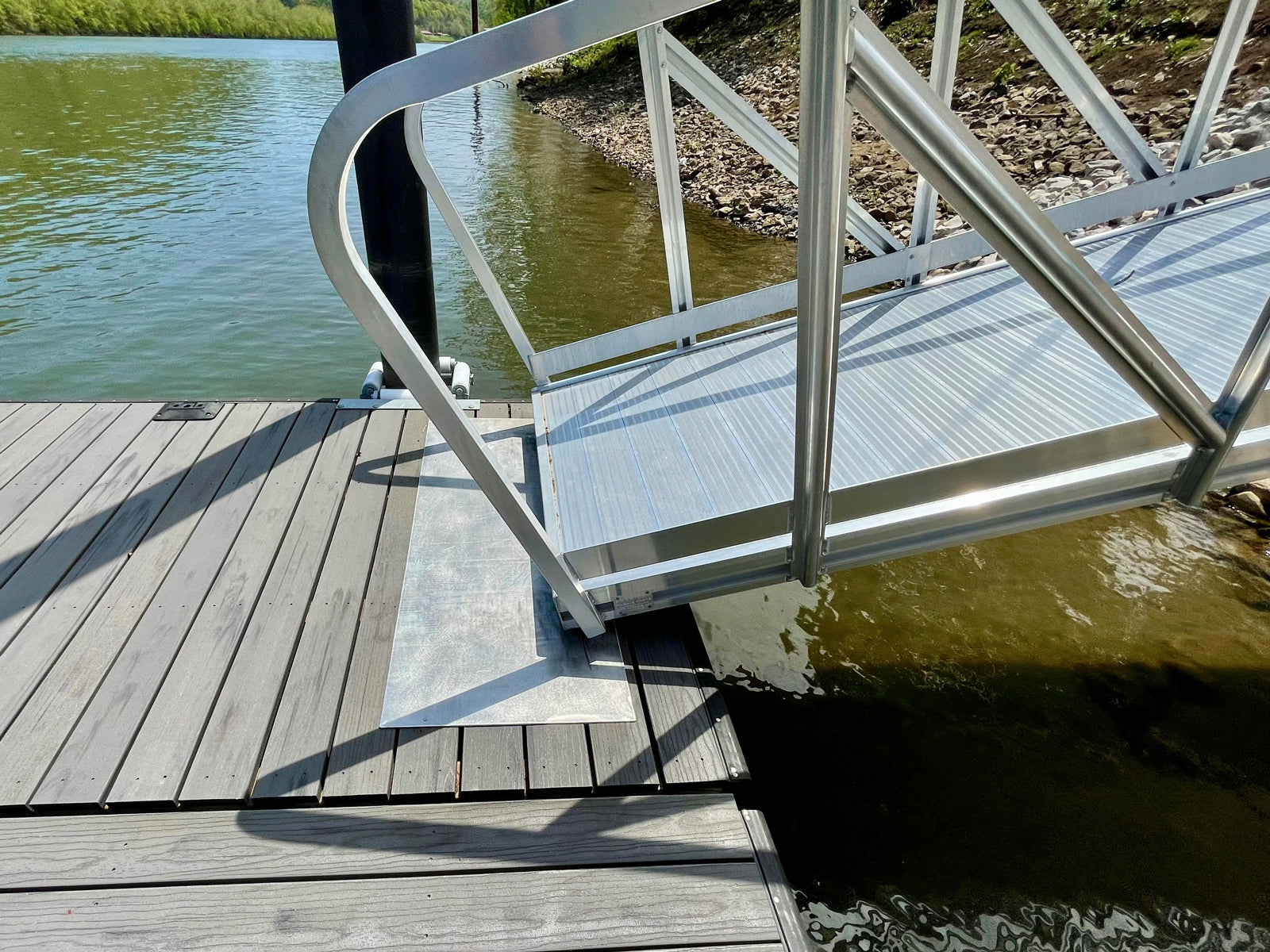 Boat Dock Gangway Aluminum Ramp