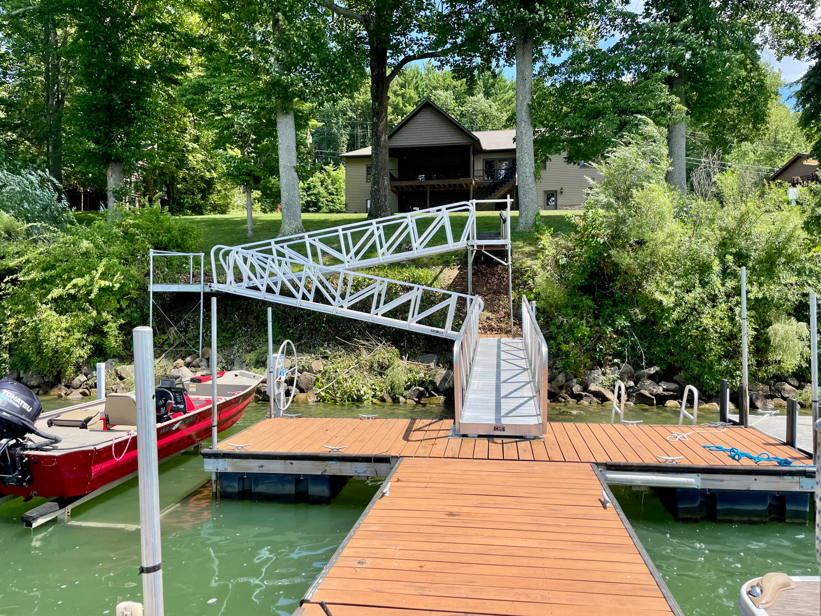 Boat Dock Gangway Aluminum Ramp