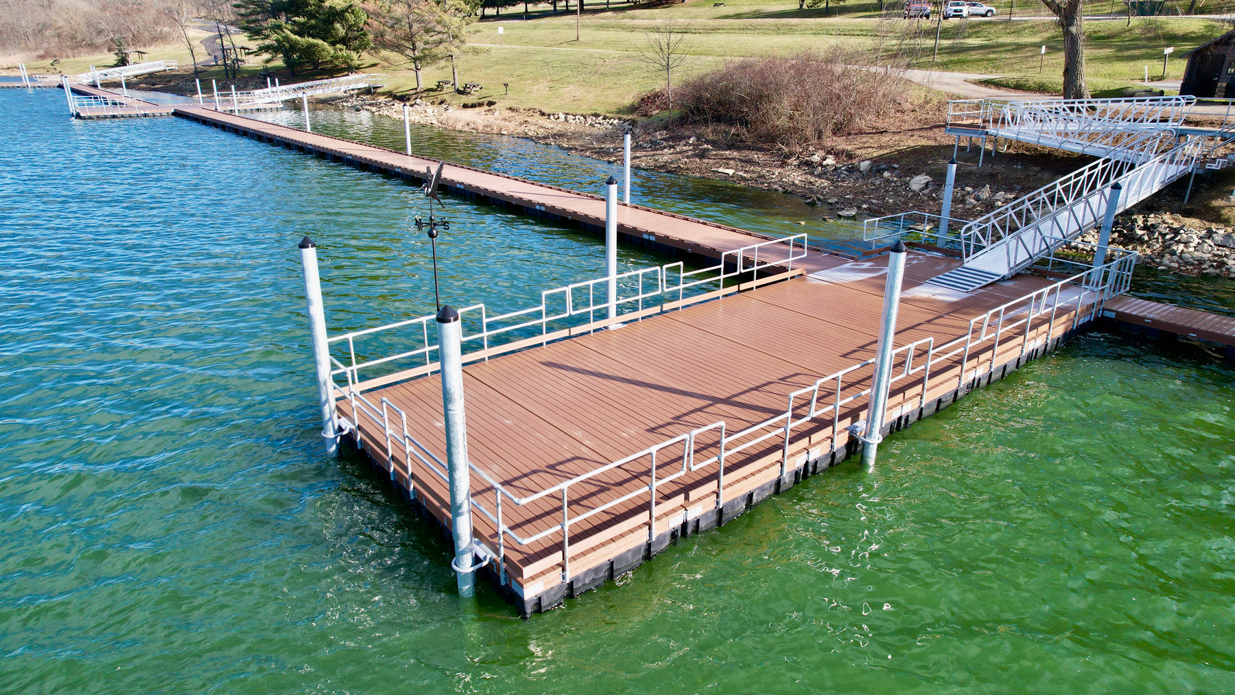 Cross Creek Washington County PA Boat Docks American Muscle