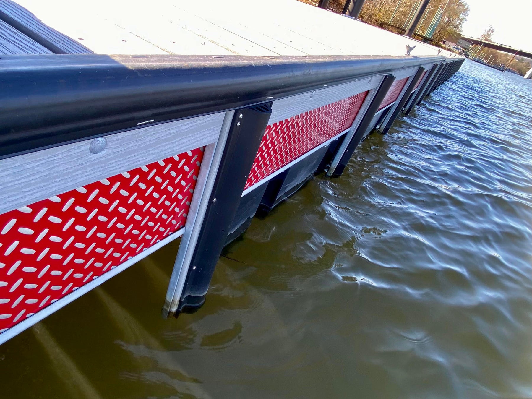 Boat Dock Flash Siding