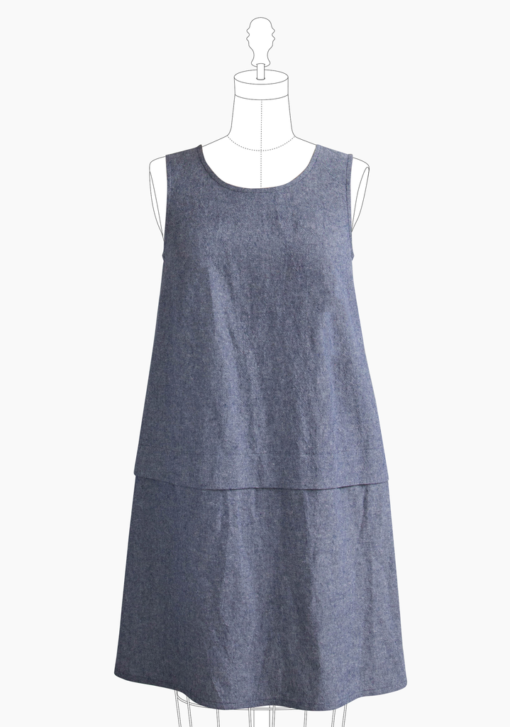 Grainline Studio / Printed Sewing Pattern / Willow Tank + Dress | Oak ...