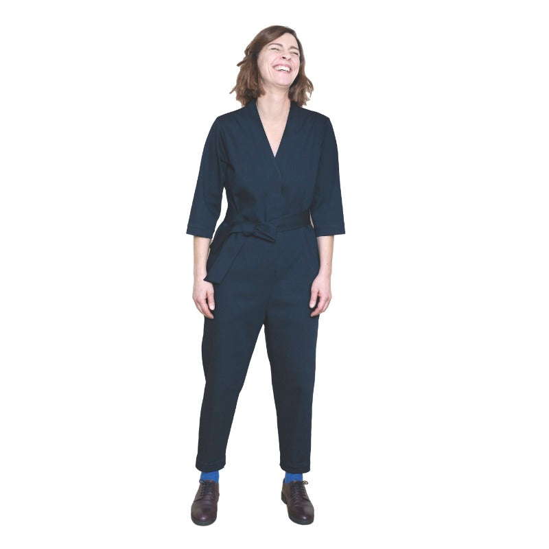 v neck jumpsuit