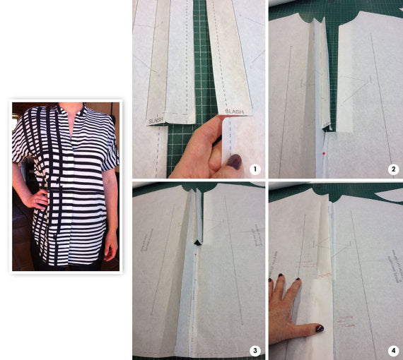 Style Arc (US) / Printed Sewing Pattern / Maggie Top | Oak Fabrics