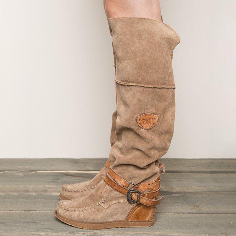 Women Casual Comfy Mid-Calf Boots – Shoeri