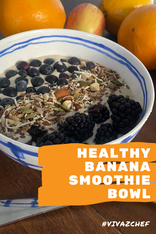 Banana Smoothie Breakfast Bowl 