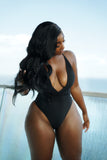 MYKONOS SWIMSUIT - BLACK