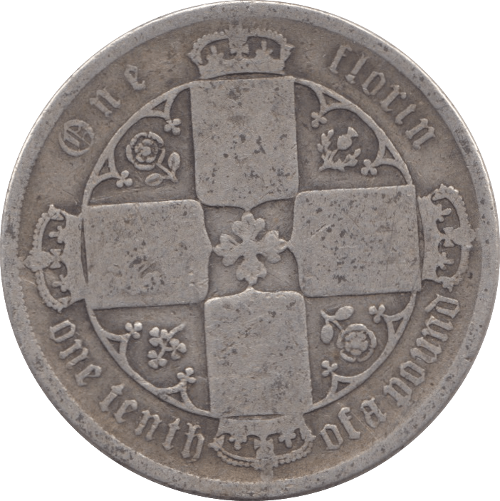 1885 FLORIN ( FAIR ) 3 - Florin - Cambridgeshire Coins