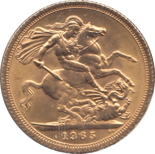 1965 GOLD SOVEREIGN ( BU ) Sovereign Cambridgeshire Coins ...