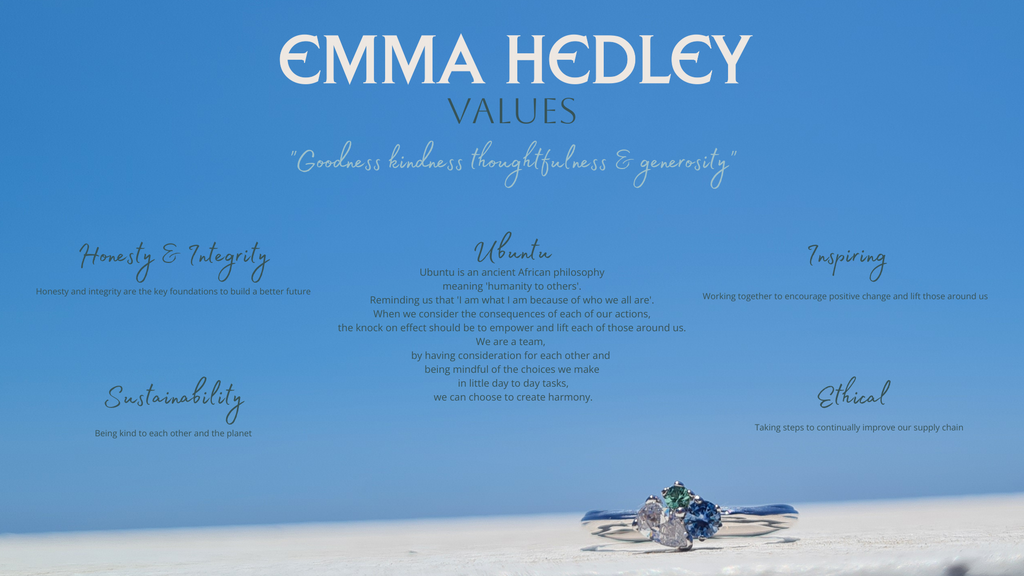 ubuntu blue sky values Emma Hedley ethical honesty and integrity