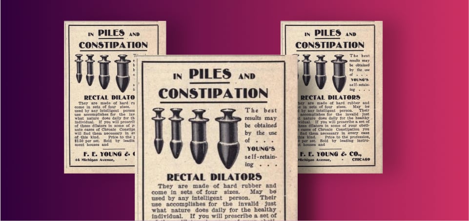 Doctor Young's Rectal Dilators Wall Flyers