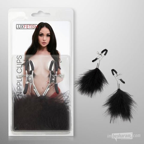 Lux Feather Nipple Clamps