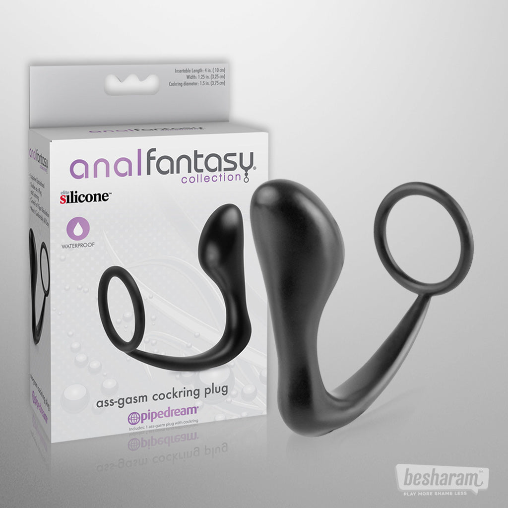 Anal fantasy collection ass-gasm cockring plug