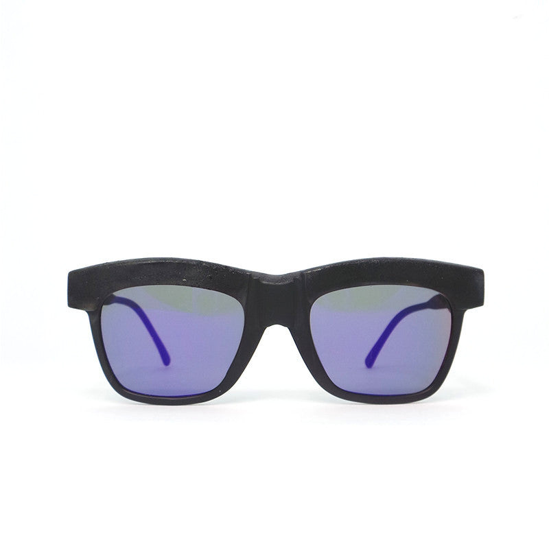 Kuboraum A2 Sunglasses - Silver Burnt Mask K0.01 – KONZEPP