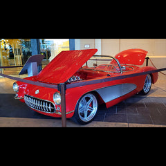 Red C2 Corvette Convertible