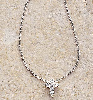 CHIEKO+ K10 tiny diamond necklace 70