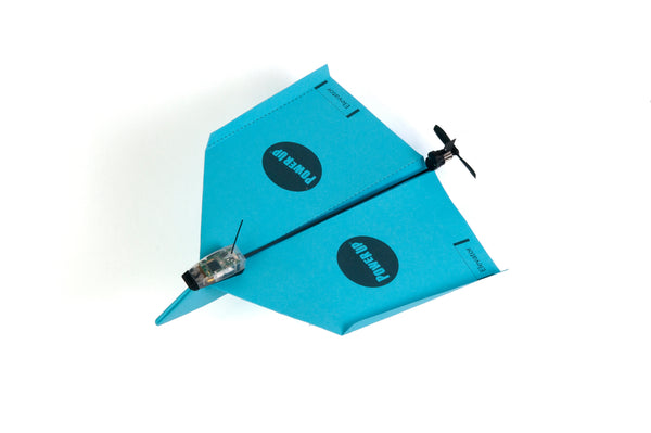 PowerUp 2.0 Electric Paper Airplane Kit Blue