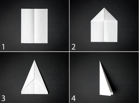 how to teach a child to make a paper airplane