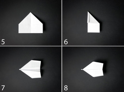 how to teach a child to make a paper airplane