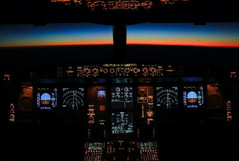 plane cockpit