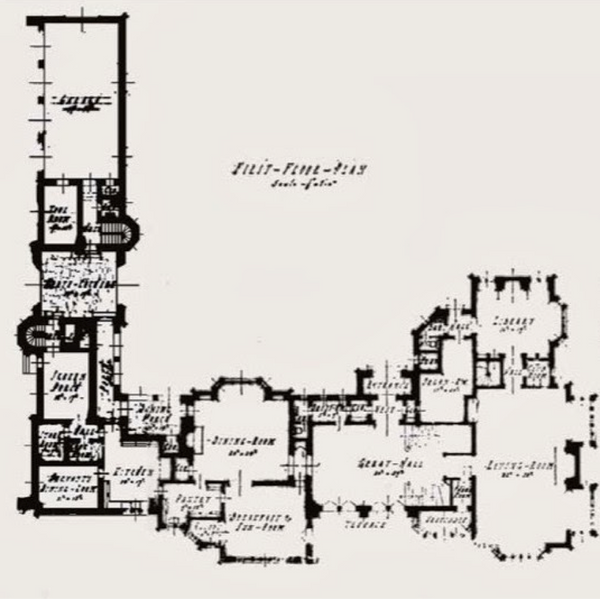 Playboy Mansion First Floorplan Grande ?9313