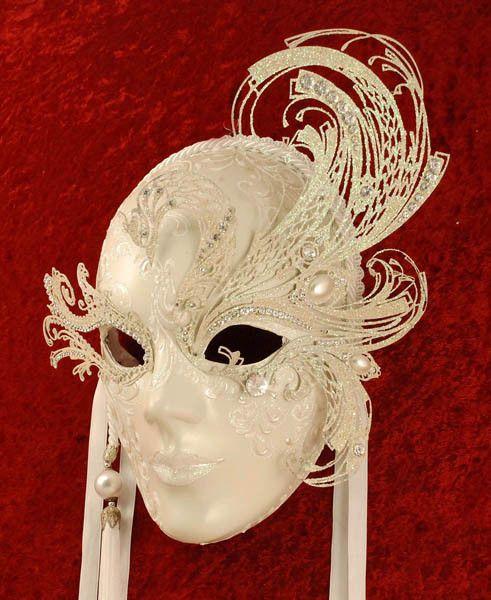 Rondine Grezzo - Blank White Masks for Decorating