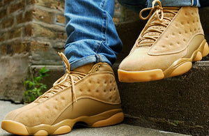 wheat 13s on feet