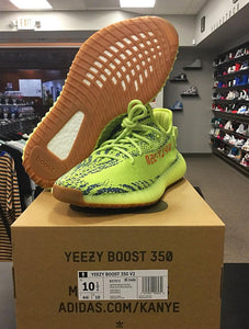 yeezy boost 350 v2 semi frozen yellow price