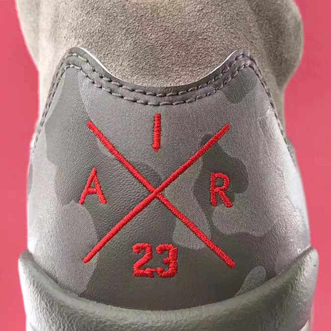 2017 Air Jordan 5 Camo Release heel
