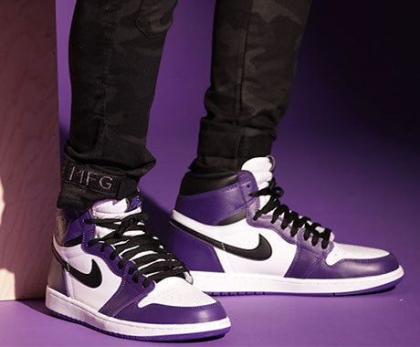 jordan 1 court purple fit