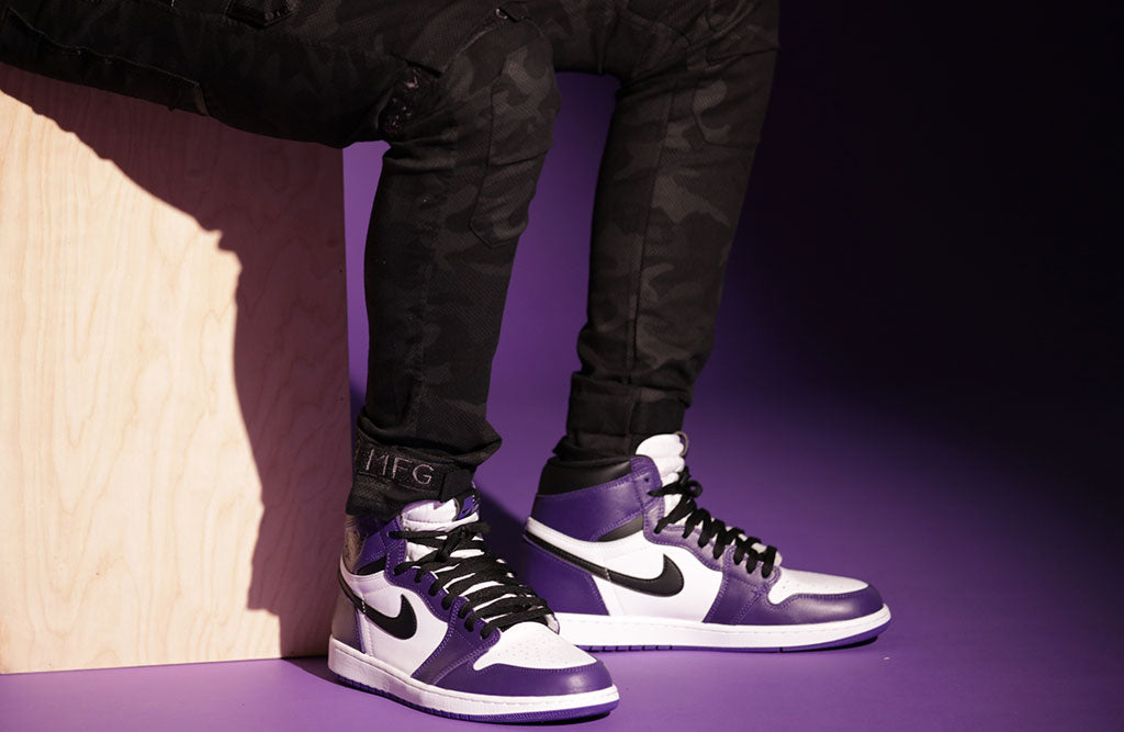 court purple jordan 1 outfits