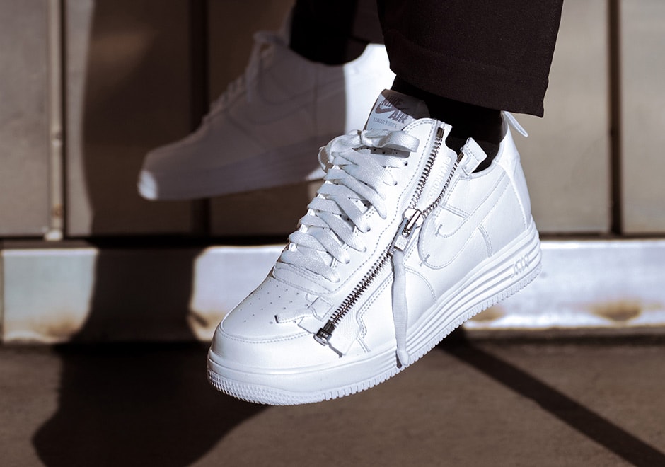 NIKE AF100 COLLECTION! FIVE WHITE AIR FORCE 1S DESIGNED BY TRAVIS SCOTT, VIRGIL ABLOH, ACRONYM, DON C, AND KAREEM “BIGGS” BURKE