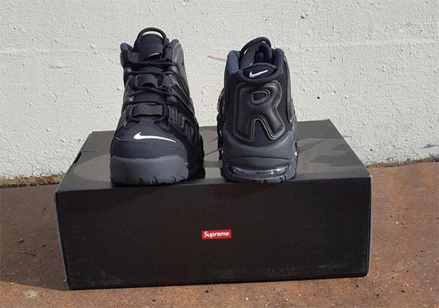 Supreme x Nike Air More Suptempo Release front