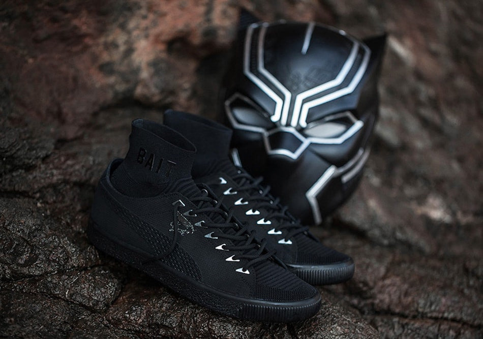 black panther x black mamba shoes