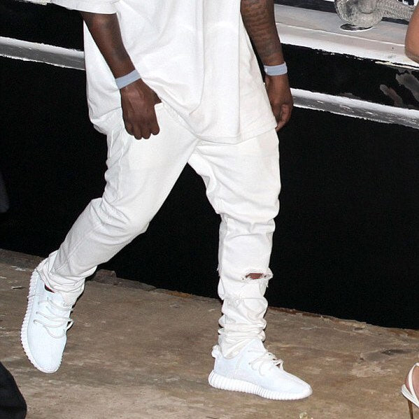 outfits with cream white yeezys