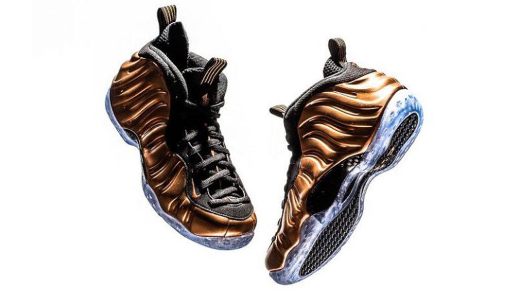 nike foamposite bronze