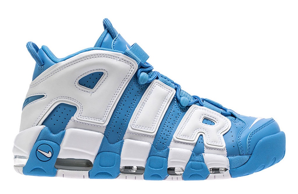 Industrial Blue Branding Takes Over This Nike Air More Uptempo - Sneaker  News