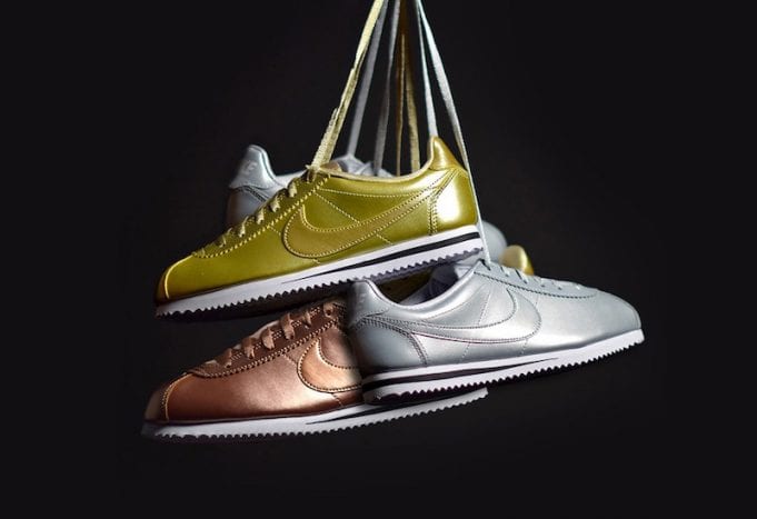 NIKE CORTEZ “METALLIC PACK” IN GOLD, SILVER AND BRONZE – 8&9 Clothing Co.