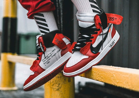 off white jordan 1 white outfit