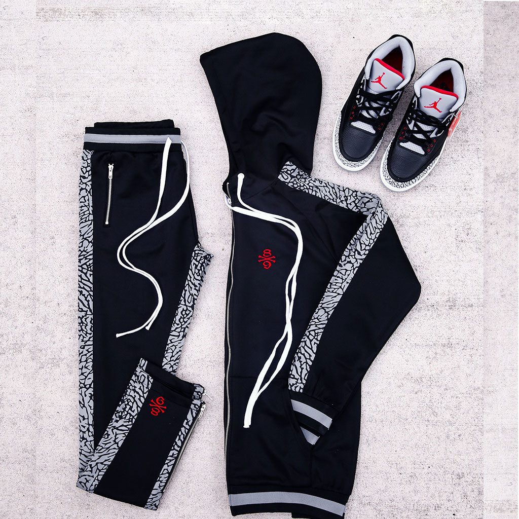 jordan black cement jacket