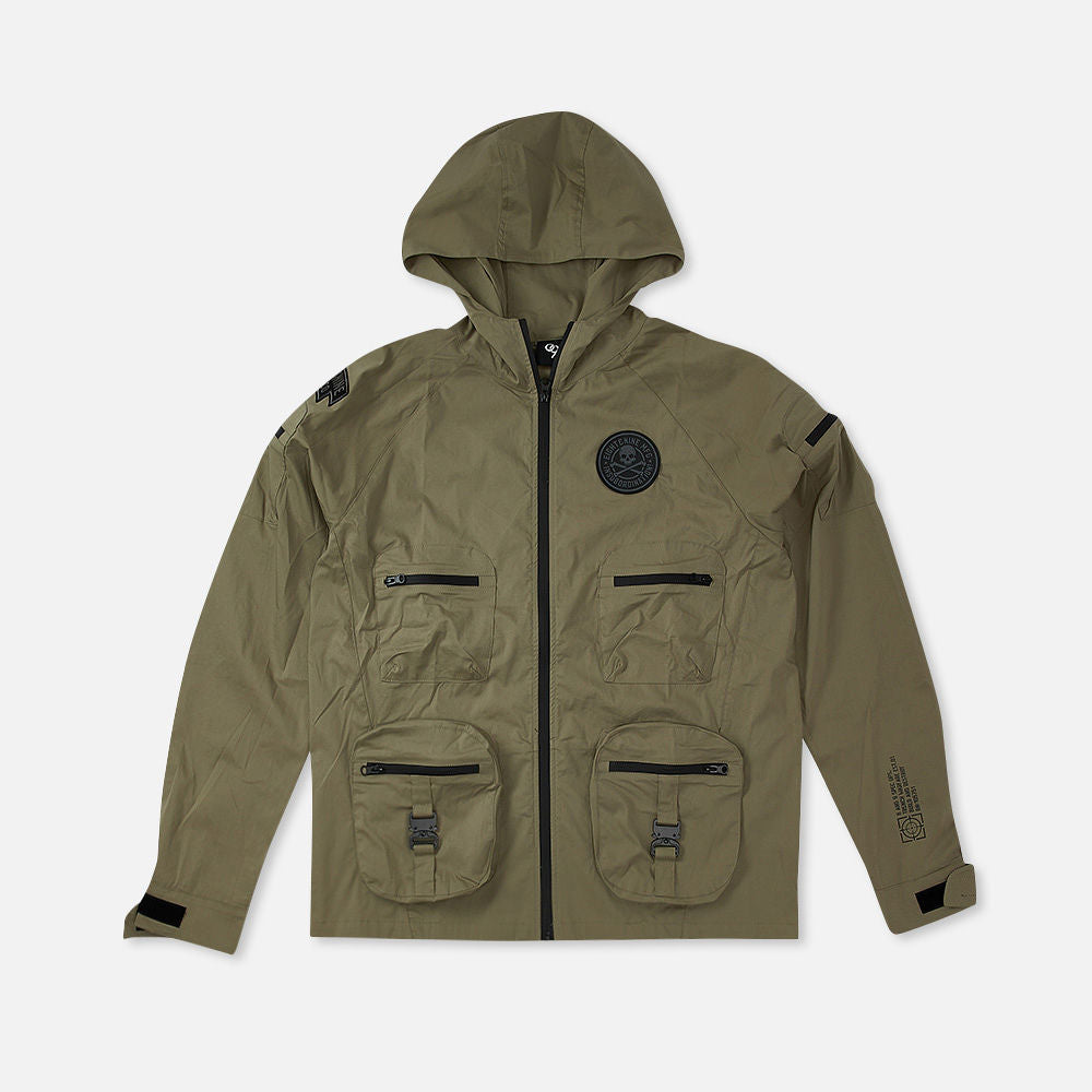 Combat Nylon Jacket Earth – 8&9 Clothing Co.